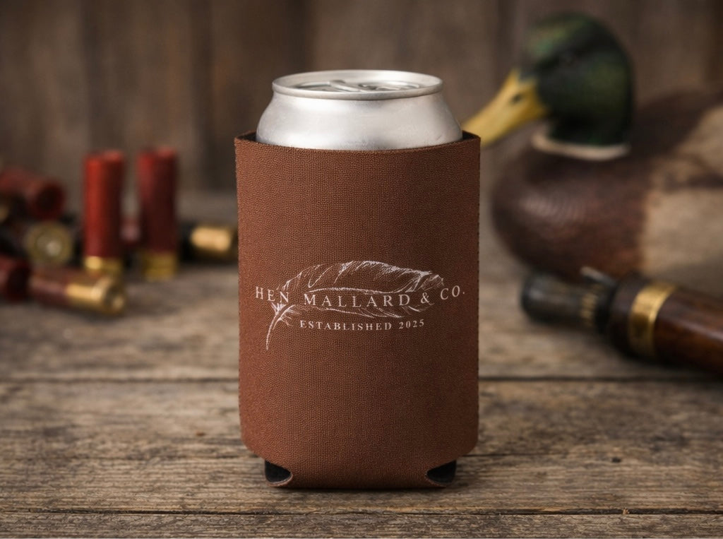 Hen Mallard & Co Neoprene Koozie