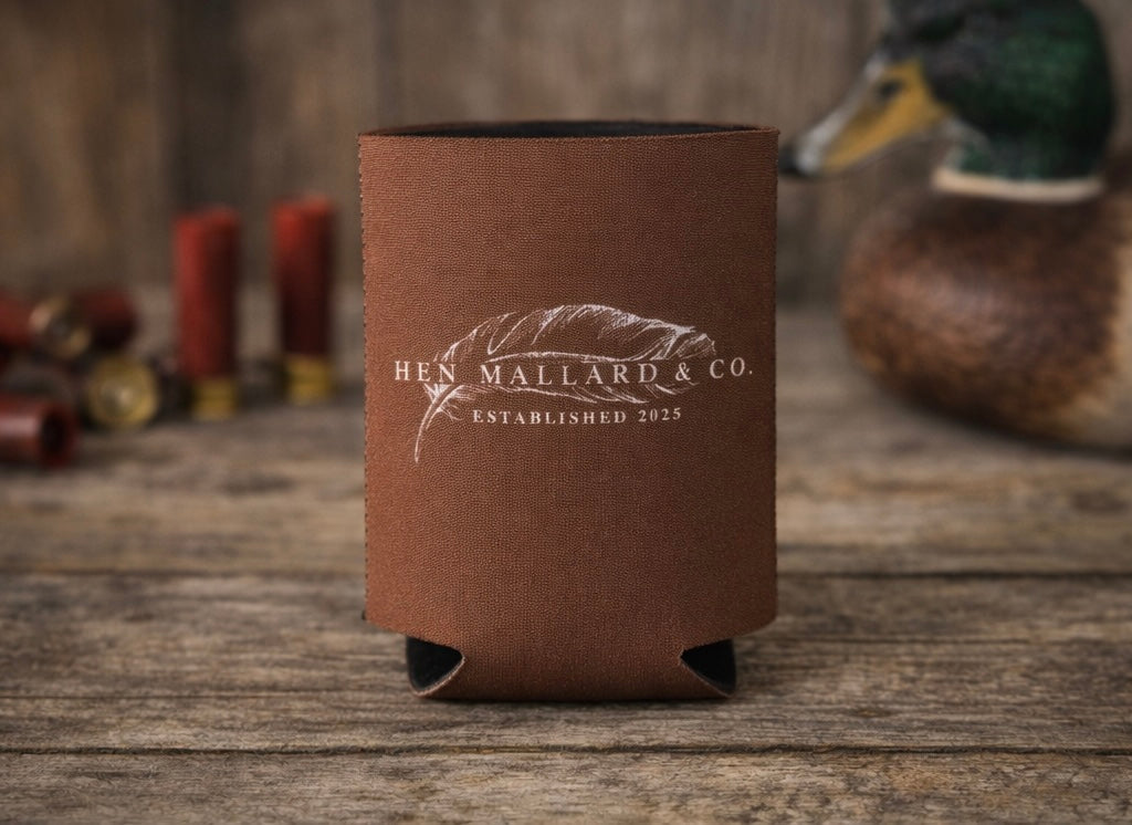 Hen Mallard & Co Neoprene Koozie