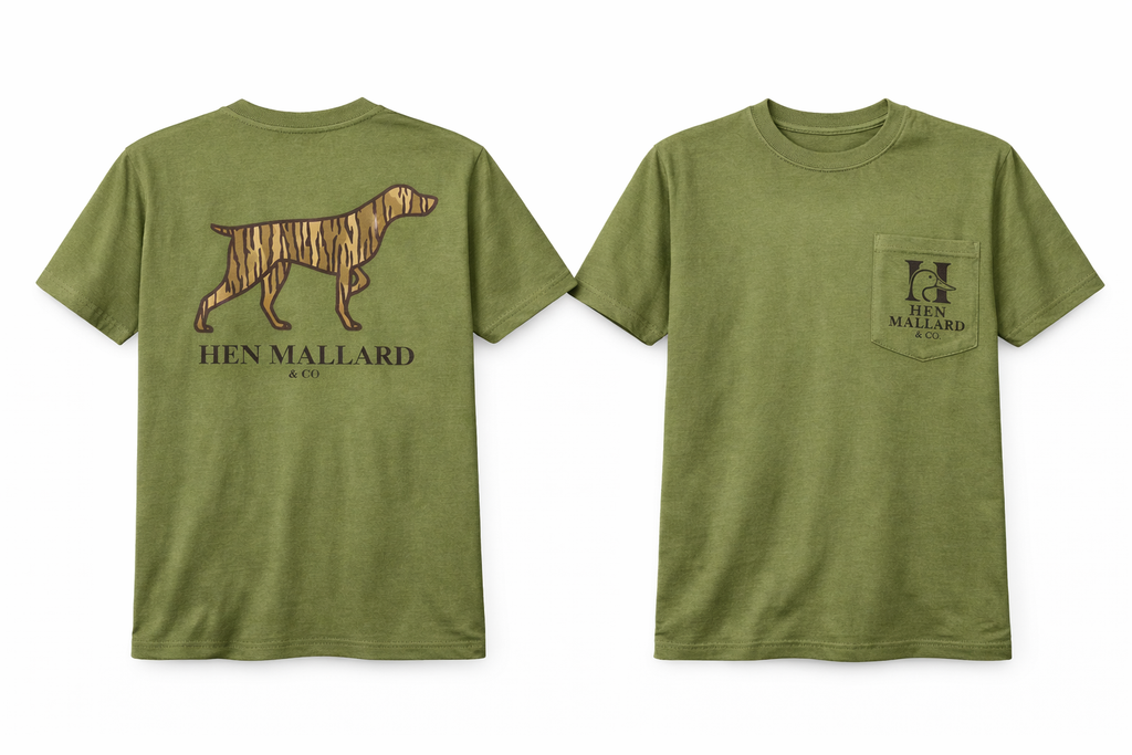 Hen Mallard Camo Pointer Tee